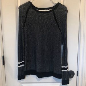 Rag and bone long sleeve mesh sweater